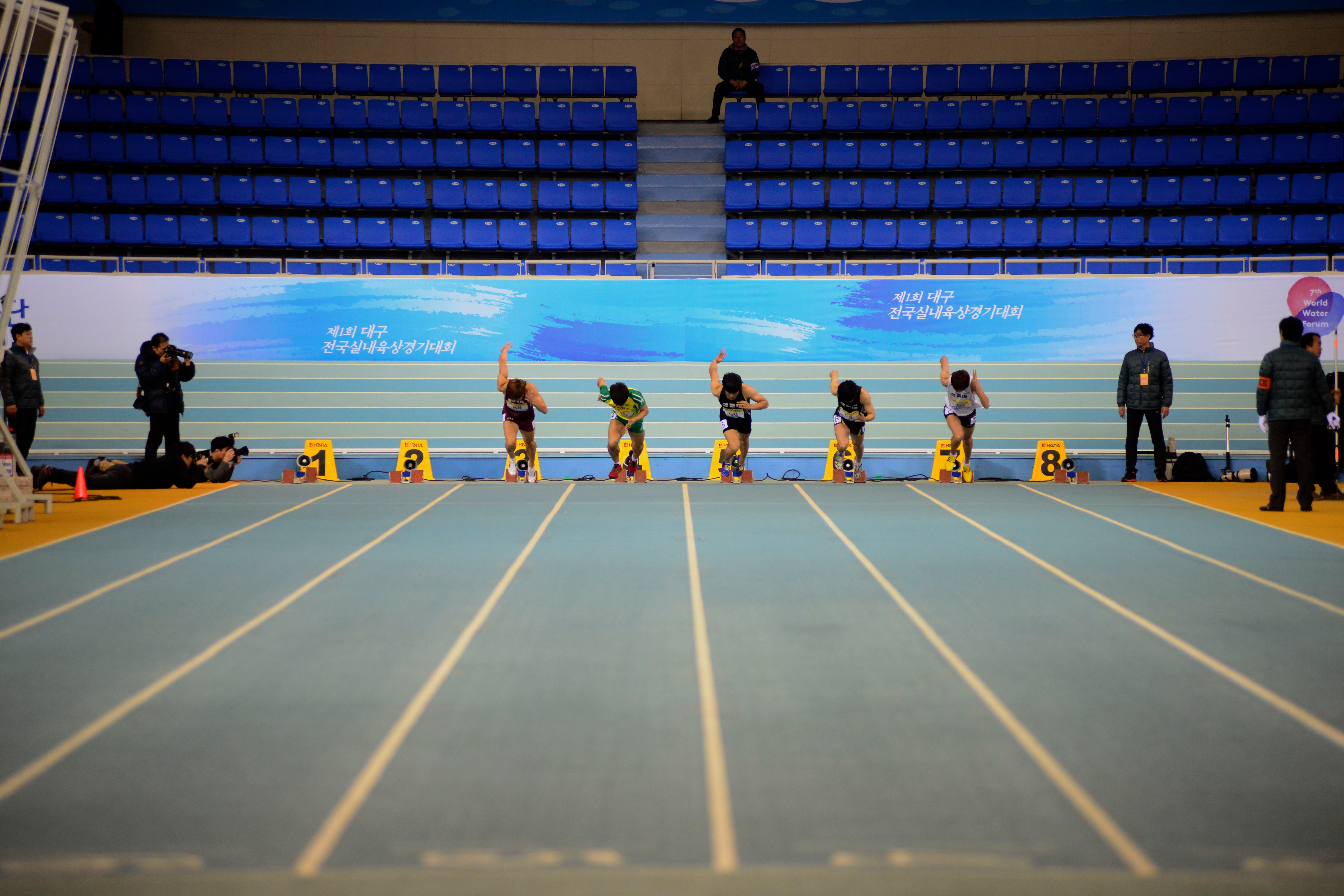 제1회 대구전국실내육상경기대회 남대부 60m
