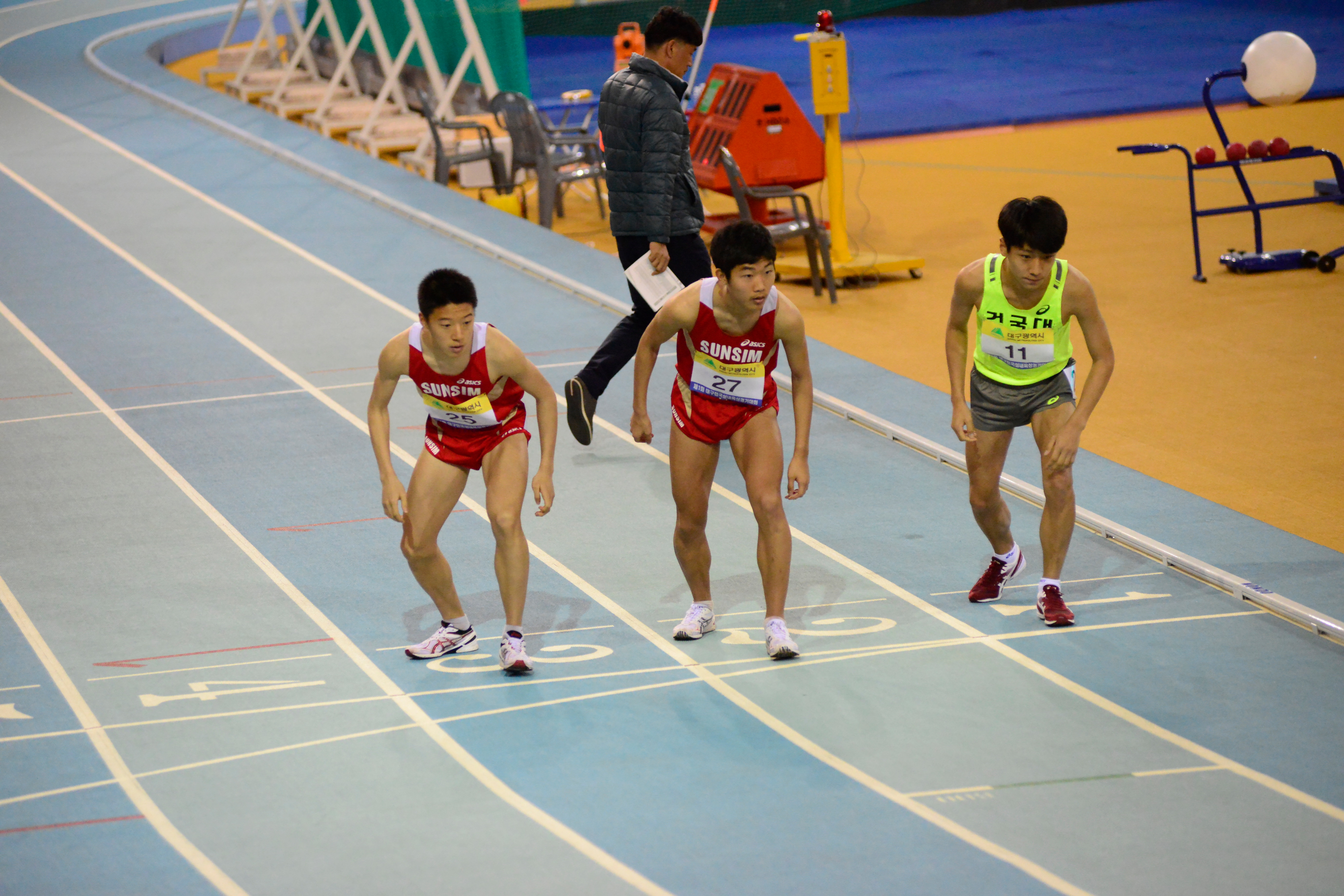 제1회 대구전국실내육상경기대회 남고부 3000m