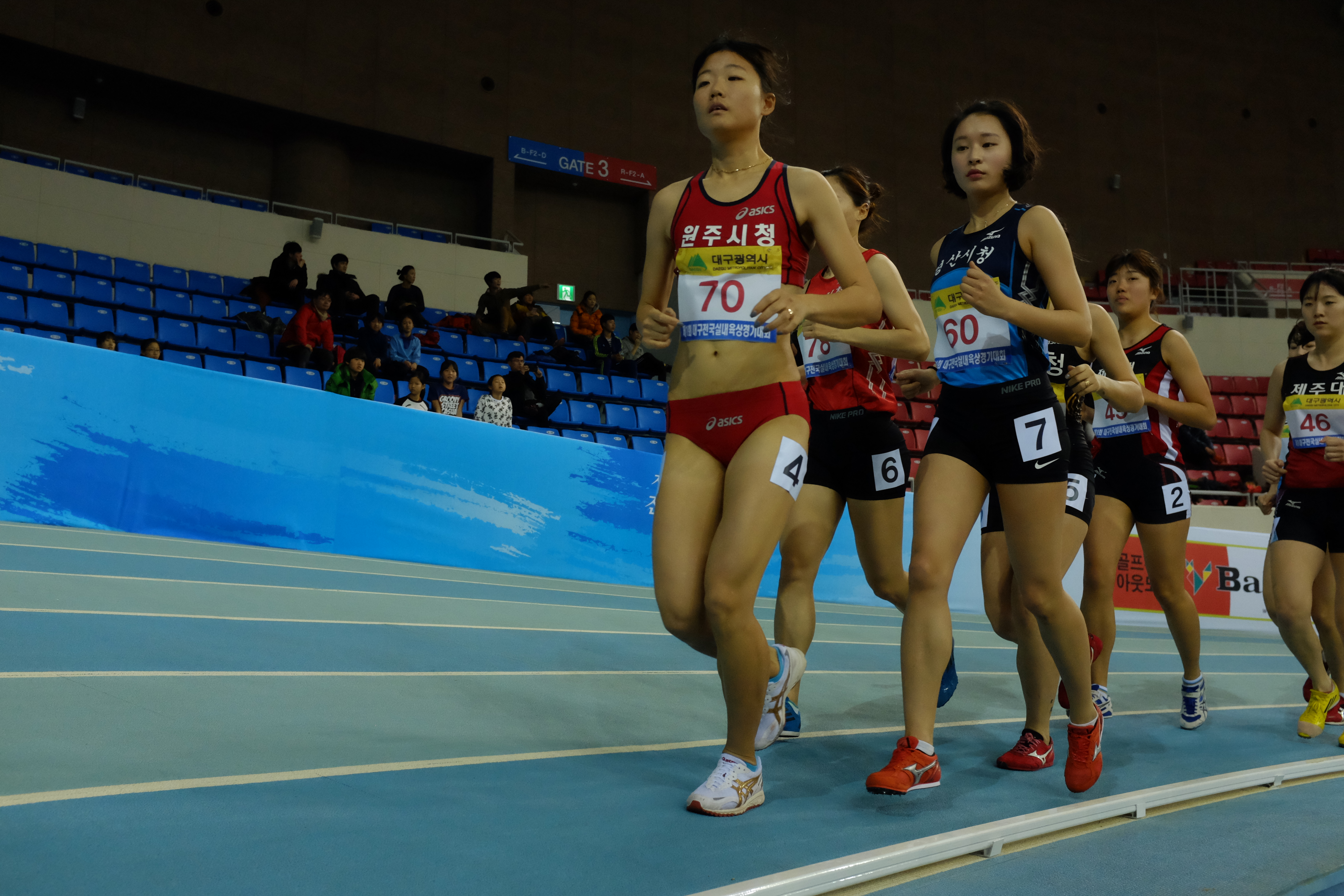 제1회 대구전국실내육상경기대회 여일부 1500m