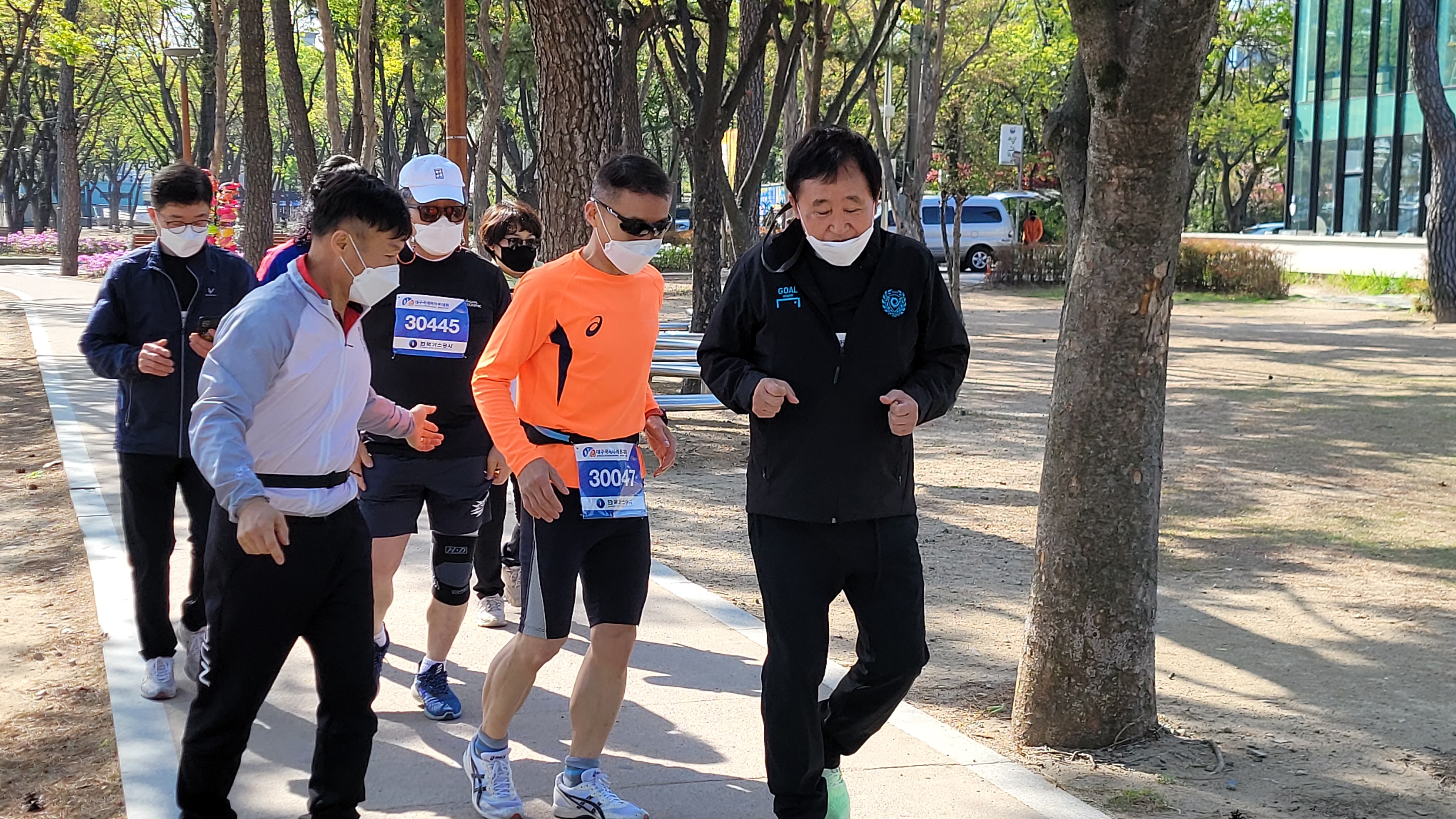 2021 대구국제마라톤 임원 언택트레이스1