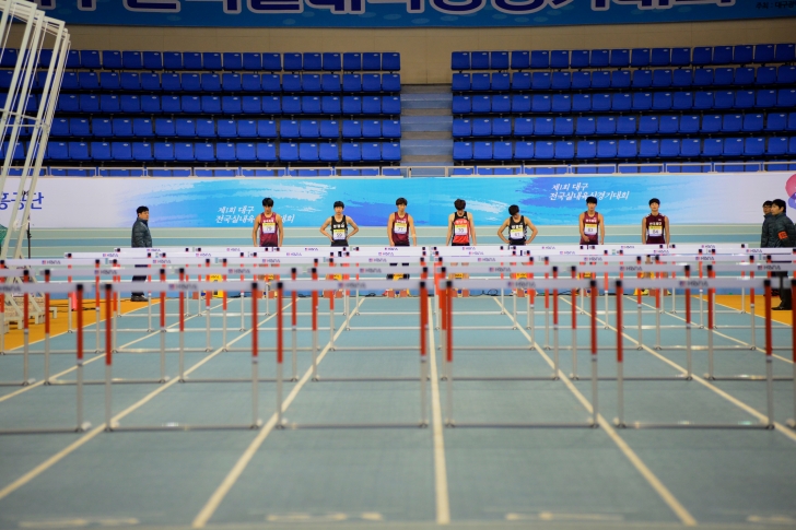 제1회 대구전국실내육상경기대회 남대부,여고부 60mH